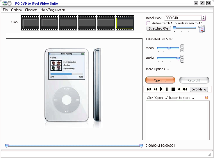 pq dvd to ipod video suite