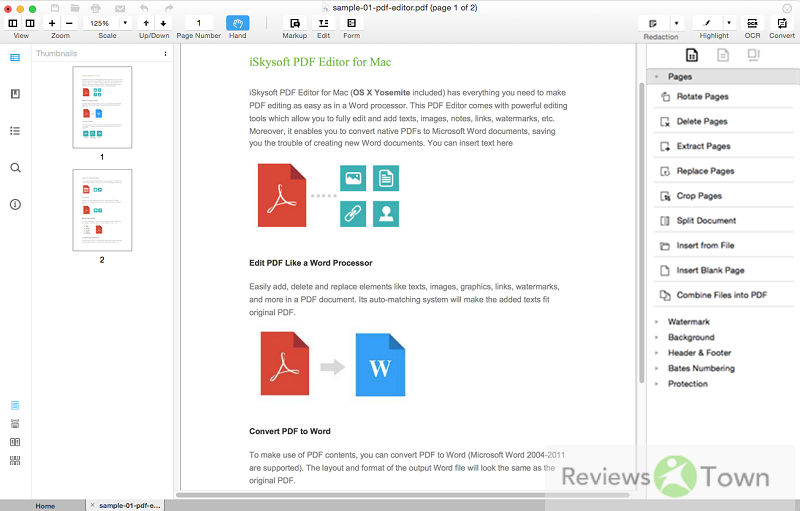 The Best Batch PDF Watermark Remover for Mac