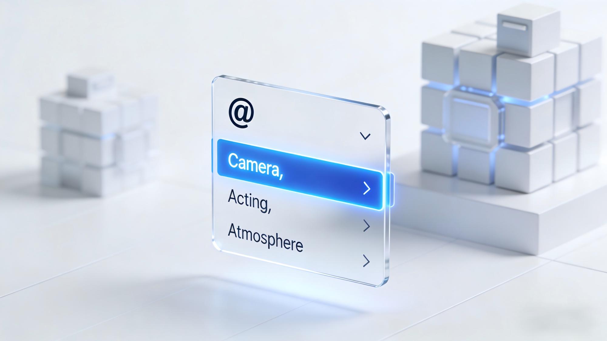 Vidu replaces random prompting with an “@” command system for precise direction