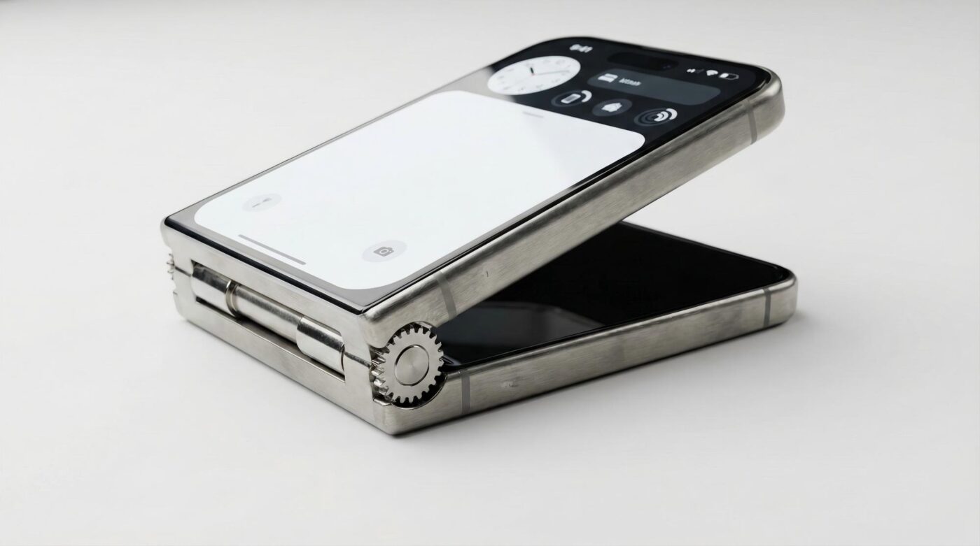 iPhone Flip 2027 Resurrecting the Clamshell with Self-Healing Tech