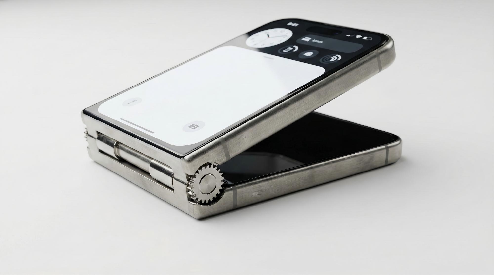 iPhone Flip 2027 Resurrecting the Clamshell with Self-Healing Tech