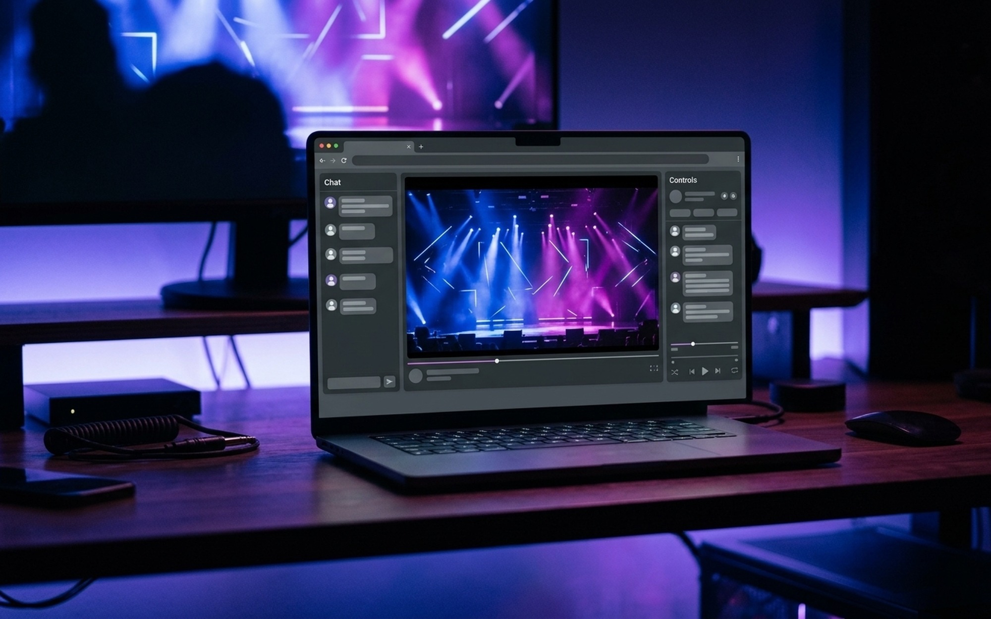 Person using 4K Video Downloader app on a laptop to save YouTube videos for offline playback on iPhone and Android