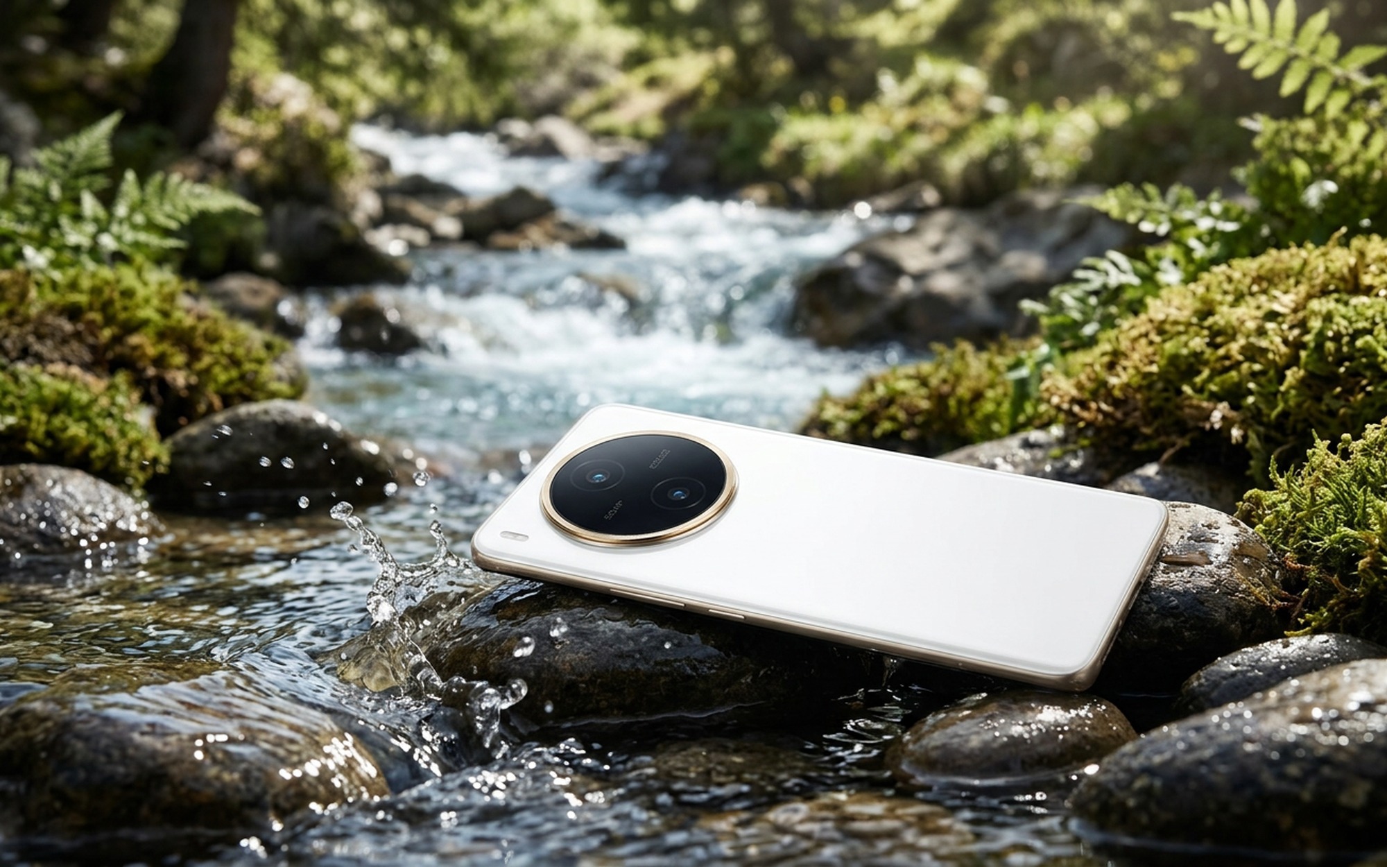 vivo Y600 Pro IP68 IP69 dual certified waterproof protection demonstrated near water for outdoor durability