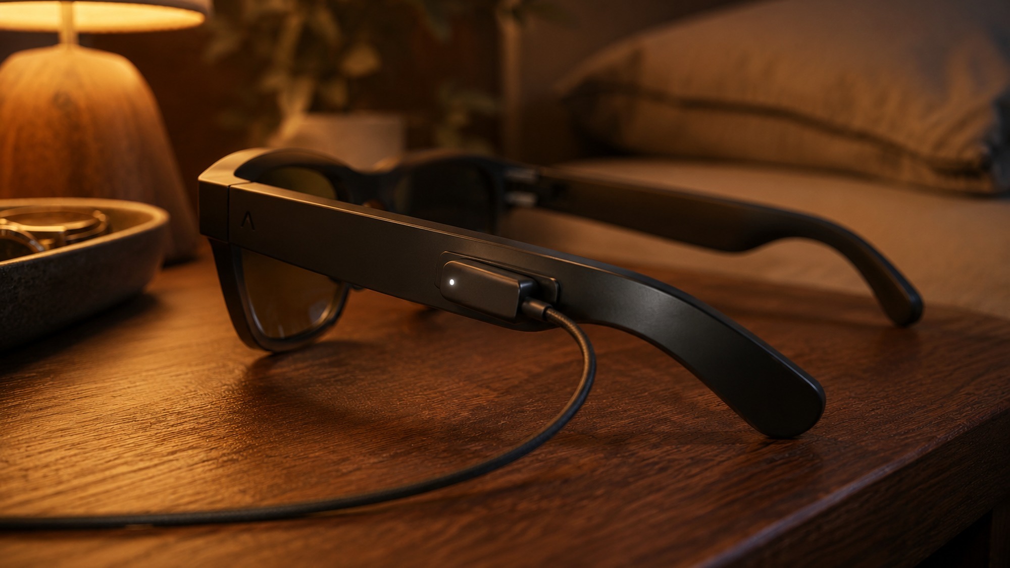 Side-by-side comparison photo of Huawei AI Glasses and Meta Ray-Ban Gen 2 smart glasses on a white background highlighting design differences